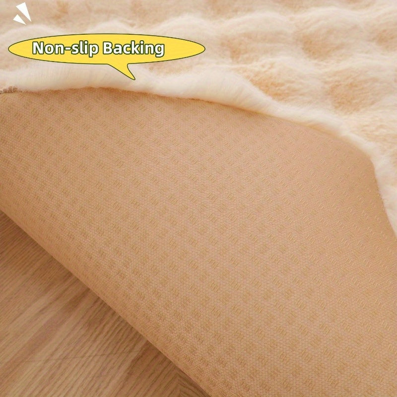 Pet Cushion Pad Faux Fur Dog and Cat kneading Pillow Cozy Bed Insert for Crate Pad Padding for Ca Kennel House Condo 19.7