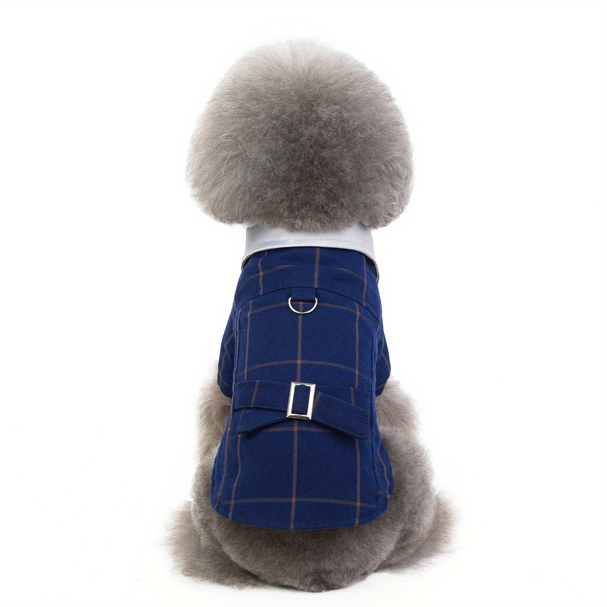 19-Color Pet Clothes for Small Dogs & Cats - -Finish ABS\u002FPolyester Hooded Vest with Snap Closure, Spring\u002FFall\u002FWinter Warmth, Stylish & Durable Outfits for Weddings, Holidays, Photo Shoots